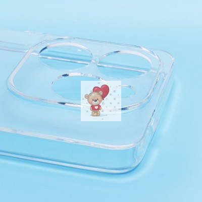 Чехол-накладка для Infinix Smart 8 Pro (прозрачный) Activ ASC-101 Puffy 0.9мм Чехол-накладка для Infinix Smart 8 Pro (прозрачный) Activ ASC-101 Puffy 0.9мм