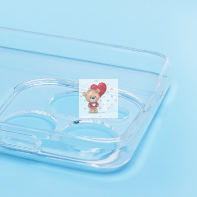 Чехол-накладка для Infinix Smart 8 Pro (прозрачный) Activ ASC-101 Puffy 0.9мм Чехол-накладка для Infinix Smart 8 Pro (прозрачный) Activ ASC-101 Puffy 0.9мм