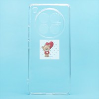 Чехол-накладка для Infinix Zero 40 4G (прозрачный) Activ ASC-101 Puffy 0.9мм Чехол-накладка для Infinix Zero 40 4G (прозрачный) Activ ASC-101 Puffy 0.9мм