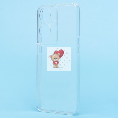 Чехол-накладка для OPPO A59 5G (прозрачный) Activ ASC-101 Puffy 0.9мм