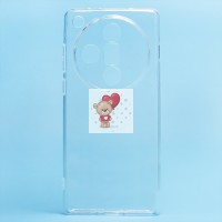 Чехол-накладка для OPPO Find X7 (прозрачный) Activ ASC-101 Puffy 0.9мм