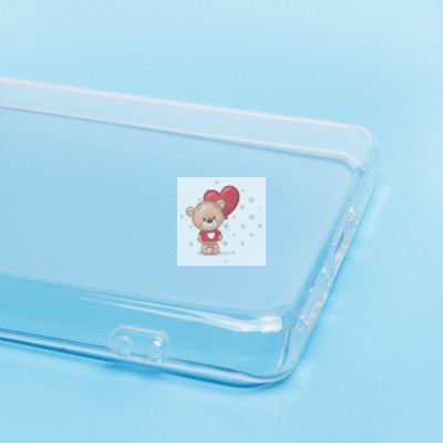 Чехол-накладка для OPPO Find X7 (прозрачный) Activ ASC-101 Puffy 0.9мм