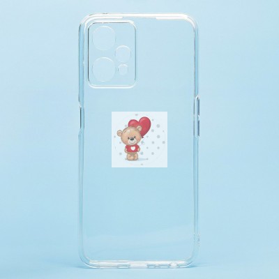 Чехол-накладка для OPPO realme 9 Pro+ (прозрачный) Activ ASC-101 Puffy 0.9мм