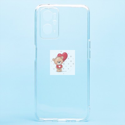 Чехол-накладка для OPPO realme 9i (прозрачный) Activ ASC-101 Puffy 0.9мм