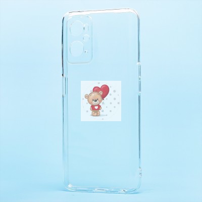 Чехол-накладка для OPPO realme 9i (прозрачный) Activ ASC-101 Puffy 0.9мм