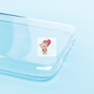 Чехол-накладка для OPPO realme 9i (прозрачный) Activ ASC-101 Puffy 0.9мм