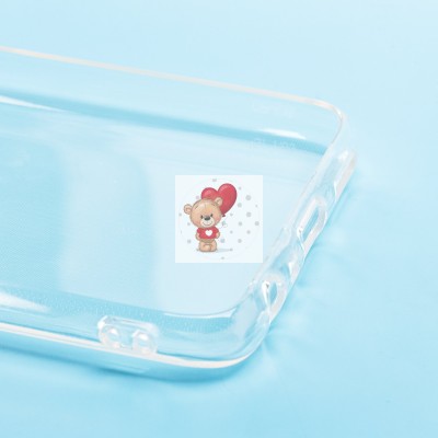 Чехол-накладка для OPPO realme 9i (прозрачный) Activ ASC-101 Puffy 0.9мм