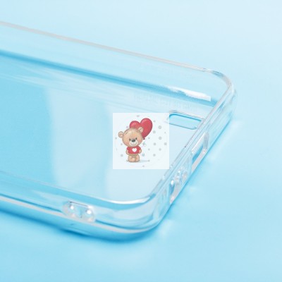 Чехол-накладка для OPPO realme C31 (прозрачный) Activ ASC-101 Puffy 0.9мм