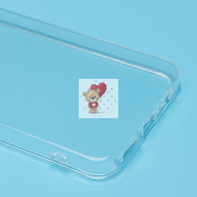 Чехол-накладка для OPPO realme C33 (прозрачный) Activ ASC-101 Puffy 0.9мм