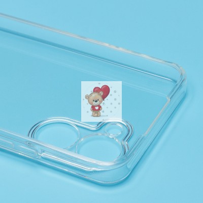 Чехол-накладка для OPPO realme C33 (прозрачный) Activ ASC-101 Puffy 0.9мм