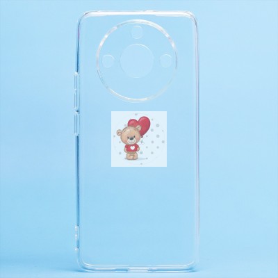 Чехол-накладка для Realme 11 Pro+ (прозрачный) Activ ASC-101 Puffy 0.9мм