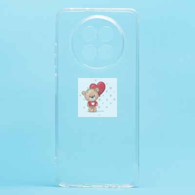 Чехол-накладка для Realme 12 5G (прозрачный) Activ ASC-101 Puffy 0.9мм