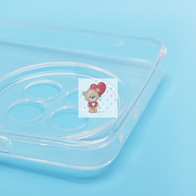 Чехол-накладка для Realme 12 5G (прозрачный) Activ ASC-101 Puffy 0.9мм