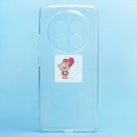 Чехол-накладка для Realme 12 Pro + (прозрачный) Activ ASC-101 Puffy 0.9мм