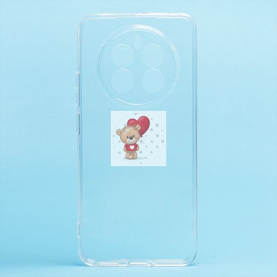 Чехол-накладка для Realme 12+ 5G (прозрачный) Activ ASC-101 Puffy 0.9мм