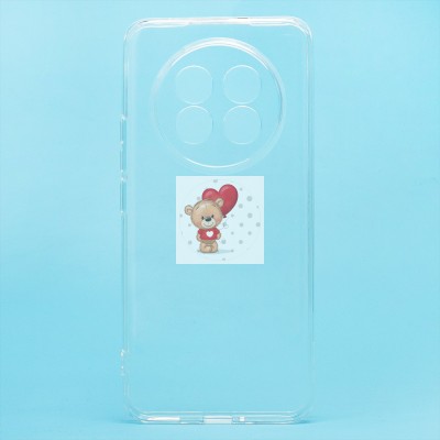 Чехол-накладка для Realme 13 Pro 5G Global (прозрачный) Activ ASC-101 Puffy 0.9мм