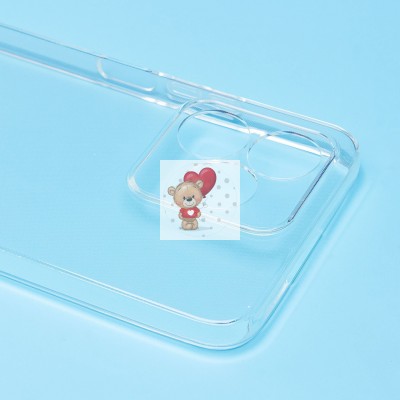 Чехол-накладка для Realme C53 (прозрачный) Activ ASC-101 Puffy 0.9мм Чехол-накладка для Realme C53 (прозрачный) Activ ASC-101 Puffy 0.9мм