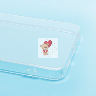 Чехол-накладка для Realme C55 (прозрачный) Activ ASC-101 Puffy 0.9мм