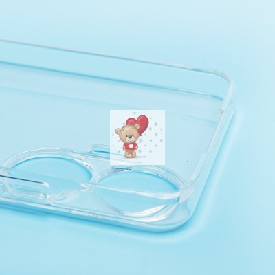 Чехол-накладка для Realme C55 (прозрачный) Activ ASC-101 Puffy 0.9мм