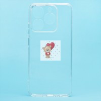 Чехол-накладка для Realme C61 4G Global (прозрачный) Activ ASC-101 Puffy 0.9мм Чехол-накладка для Realme C61 4G Global (прозрачный) Activ ASC-101 Puffy 0.9мм