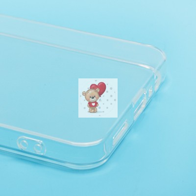 Чехол-накладка для Realme C61 4G Global (прозрачный) Activ ASC-101 Puffy 0.9мм