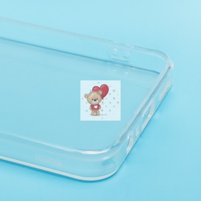 Чехол-накладка для Realme C61 4G Global (прозрачный) Activ ASC-101 Puffy 0.9мм