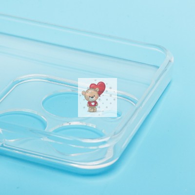 Чехол-накладка для Realme C63 4G (прозрачный) Activ ASC-101 Puffy 0.9мм