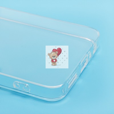 Чехол-накладка для Realme C65 (прозрачный) Activ ASC-101 Puffy 0.9мм