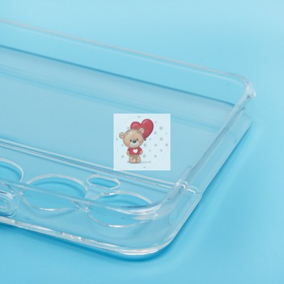 Чехол-накладка для Realme C65 (прозрачный) Activ ASC-101 Puffy 0.9мм