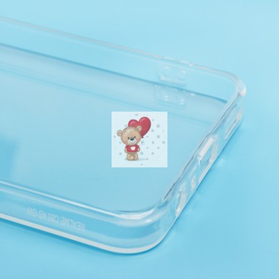 Чехол-накладка для Realme C65 (прозрачный) Activ ASC-101 Puffy 0.9мм