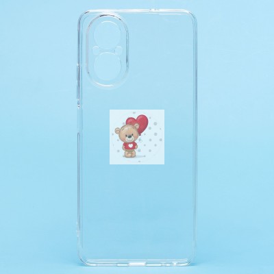 Чехол-накладка для Realme C67 4G (прозрачный) Activ ASC-101 Puffy 0.9мм