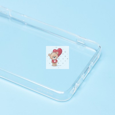 Чехол-накладка для Realme C67 4G (прозрачный) Activ ASC-101 Puffy 0.9мм