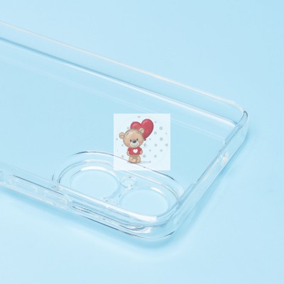 Чехол-накладка для Realme C67 4G (прозрачный) Activ ASC-101 Puffy 0.9мм