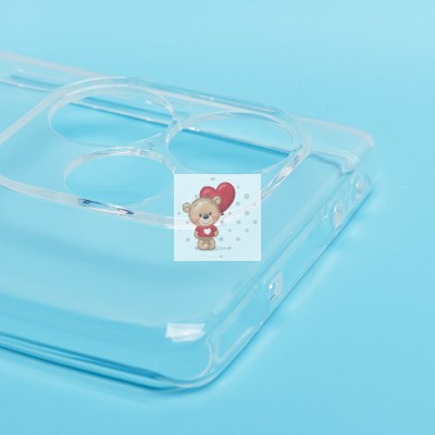 Чехол-накладка для Realme GT 6T (прозрачный) Activ ASC-101 Puffy 0.9мм