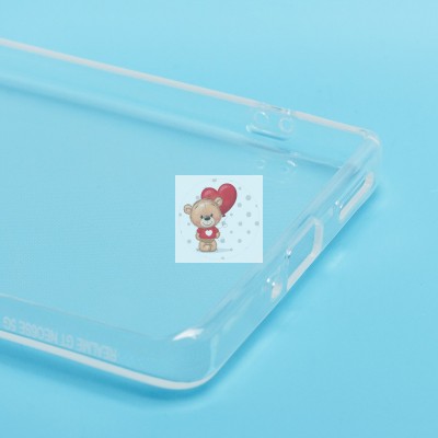 Чехол-накладка для Realme GT 6T (прозрачный) Activ ASC-101 Puffy 0.9мм