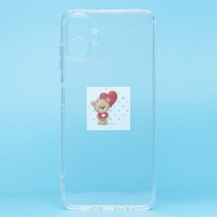 Чехол-накладка для Samsung Galaxy A06 (прозрачный) Activ ASC-101 Puffy 0.9мм Чехол-накладка для Samsung Galaxy A06 (прозрачный) Activ ASC-101 Puffy 0.9мм