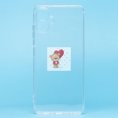 Чехол-накладка для Samsung Galaxy A06 (прозрачный) Activ ASC-101 Puffy 0.9мм