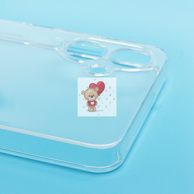 Чехол-накладка для Samsung Galaxy A06 (прозрачный) Activ ASC-101 Puffy 0.9мм Чехол-накладка для Samsung Galaxy A06 (прозрачный) Activ ASC-101 Puffy 0.9мм