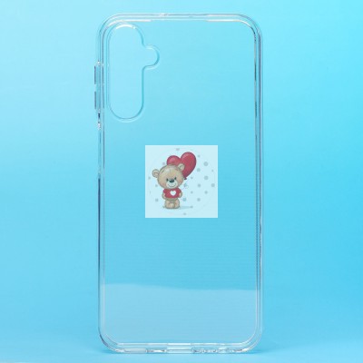 Чехол-накладка для Samsung Galaxy A24 4G (прозрачный) Activ ASC-101 Puffy 0.9мм Чехол-накладка для Samsung Galaxy A24 4G (прозрачный) Activ ASC-101 Puffy 0.9мм