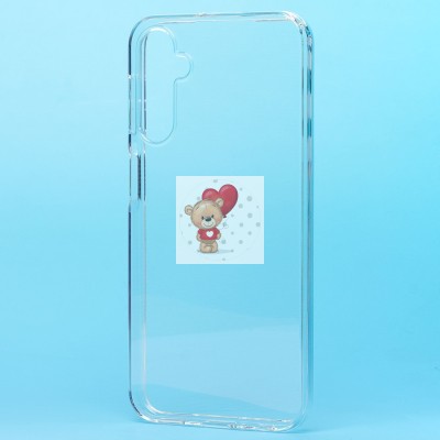 Чехол-накладка для Samsung Galaxy A24 4G (прозрачный) Activ ASC-101 Puffy 0.9мм Чехол-накладка для Samsung Galaxy A24 4G (прозрачный) Activ ASC-101 Puffy 0.9мм