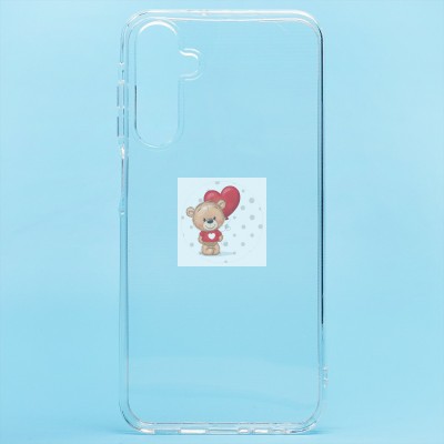 Чехол-накладка для Samsung Galaxy A25 5G (прозрачный) Activ ASC-101 Puffy 0.9мм Чехол-накладка для Samsung Galaxy A25 5G (прозрачный) Activ ASC-101 Puffy 0.9мм