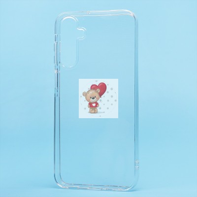 Чехол-накладка для Samsung Galaxy A25 5G (прозрачный) Activ ASC-101 Puffy 0.9мм Чехол-накладка для Samsung Galaxy A25 5G (прозрачный) Activ ASC-101 Puffy 0.9мм