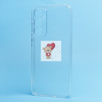 Чехол-накладка для Samsung Galaxy A55 (прозрачный) Activ ASC-101 Puffy 0.9мм Чехол-накладка для Samsung Galaxy A55 (прозрачный) Activ ASC-101 Puffy 0.9мм