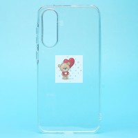 Чехол-накладка для Samsung Galaxy A56 5G (прозрачный) Activ ASC-101 Puffy 0.9мм