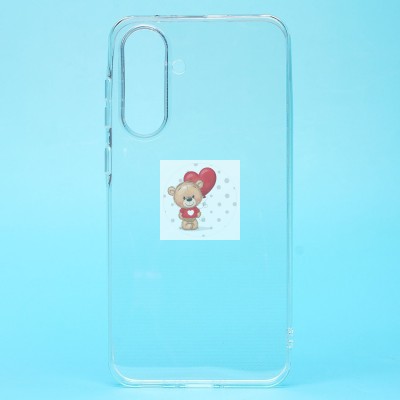 Чехол-накладка для Samsung Galaxy A56 5G (прозрачный) Activ ASC-101 Puffy 0.9мм Чехол-накладка для Samsung Galaxy A56 5G (прозрачный) Activ ASC-101 Puffy 0.9мм