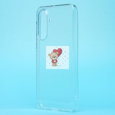 Чехол-накладка для Samsung Galaxy A56 5G (прозрачный) Activ ASC-101 Puffy 0.9мм