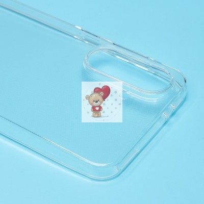 Чехол-накладка для Samsung Galaxy A56 5G (прозрачный) Activ ASC-101 Puffy 0.9мм