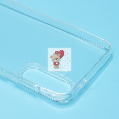 Чехол-накладка для Samsung Galaxy A56 5G (прозрачный) Activ ASC-101 Puffy 0.9мм