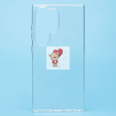 Чехол-накладка для Samsung Galaxy S24 Ultra (прозрачный) Activ ASC-101 Puffy 0.9мм Чехол-накладка для Samsung Galaxy S24 Ultra (прозрачный) Activ ASC-101 Puffy 0.9мм