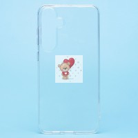 Чехол-накладка для Samsung Galaxy S24+ (прозрачный) Activ ASC-101 Puffy 0.9мм